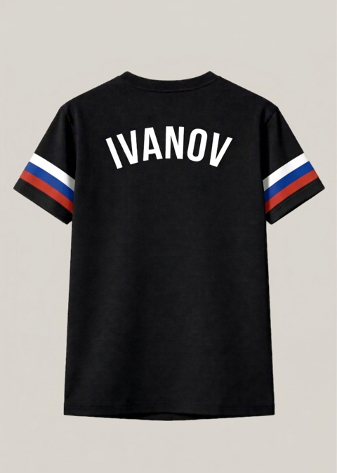 Футболка Именная — спина